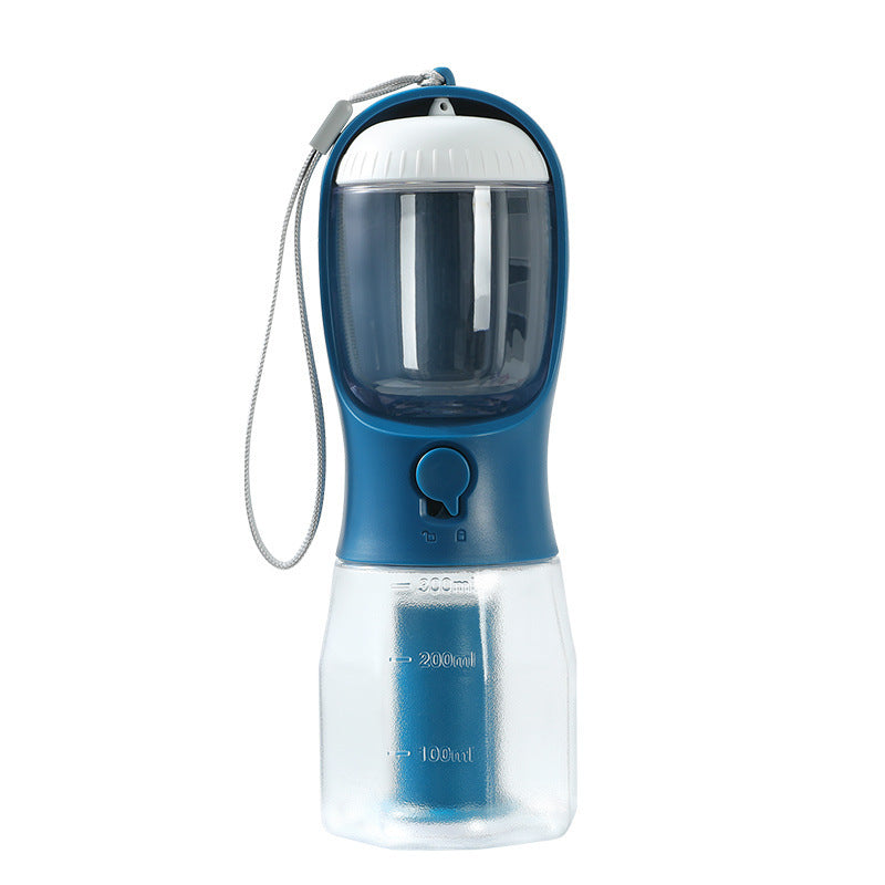 3-in-1 Portable Dog Water Bottle – Food & Water Dispenser
