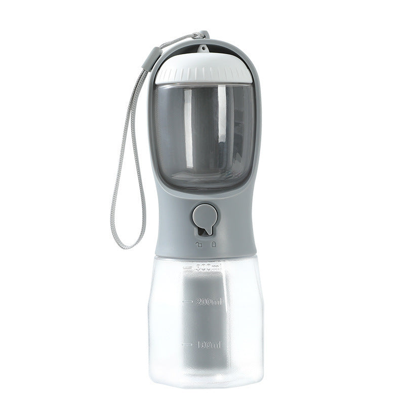 3-in-1 Portable Dog Water Bottle – Food & Water Dispenser
