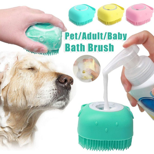 pet Bath Massage Brush
