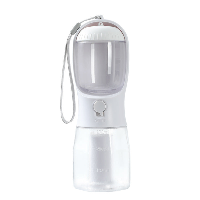 3-in-1 Portable Dog Water Bottle – Food & Water Dispenser