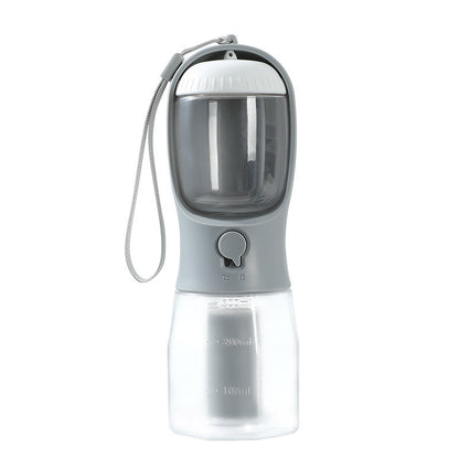 3-in-1 Portable Dog Water Bottle – Food & Water Dispenser